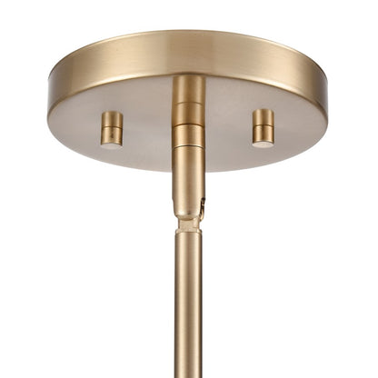 Millennium Lighting Laphia 3Lt 21" Chandelier, Gold/Etched Opal