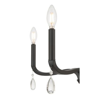 Millennium Lighting Viremont 4 Light Chandelier, Matte Black