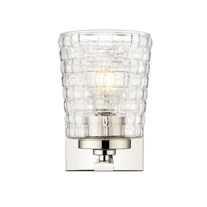 Millennium Lighting Saben 1Lt Wall Sconce, Polished Nickel - 22101-PN