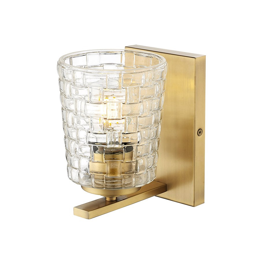 Millennium Lighting Saben 1Lt Wall Sconce, Vintage Brass