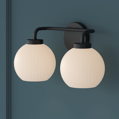 Millennium Lighting Oprah 2Lt Vanity, Black