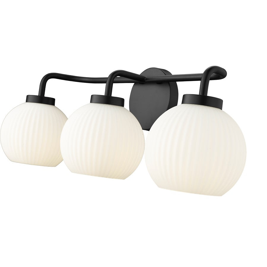 Millennium Lighting Oprah 3Lt Vanity, Black