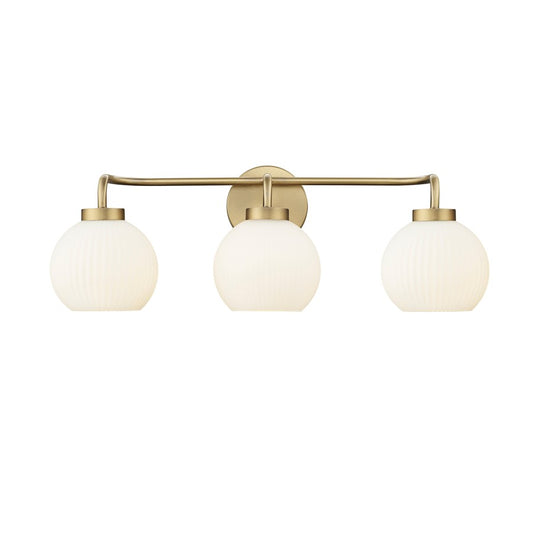 Millennium Lighting Oprah 3Lt Vanity, Vintage Brass - 22403-VB