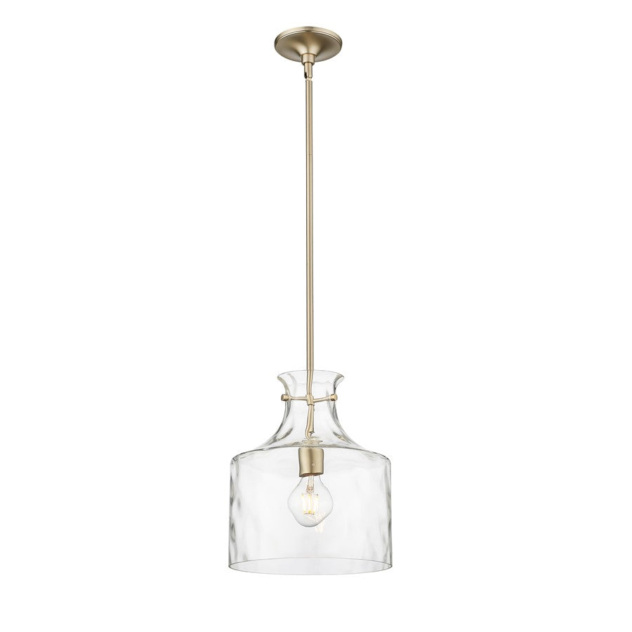 Millennium Lighting Santorini 1Lt Pendant, Modern Gold