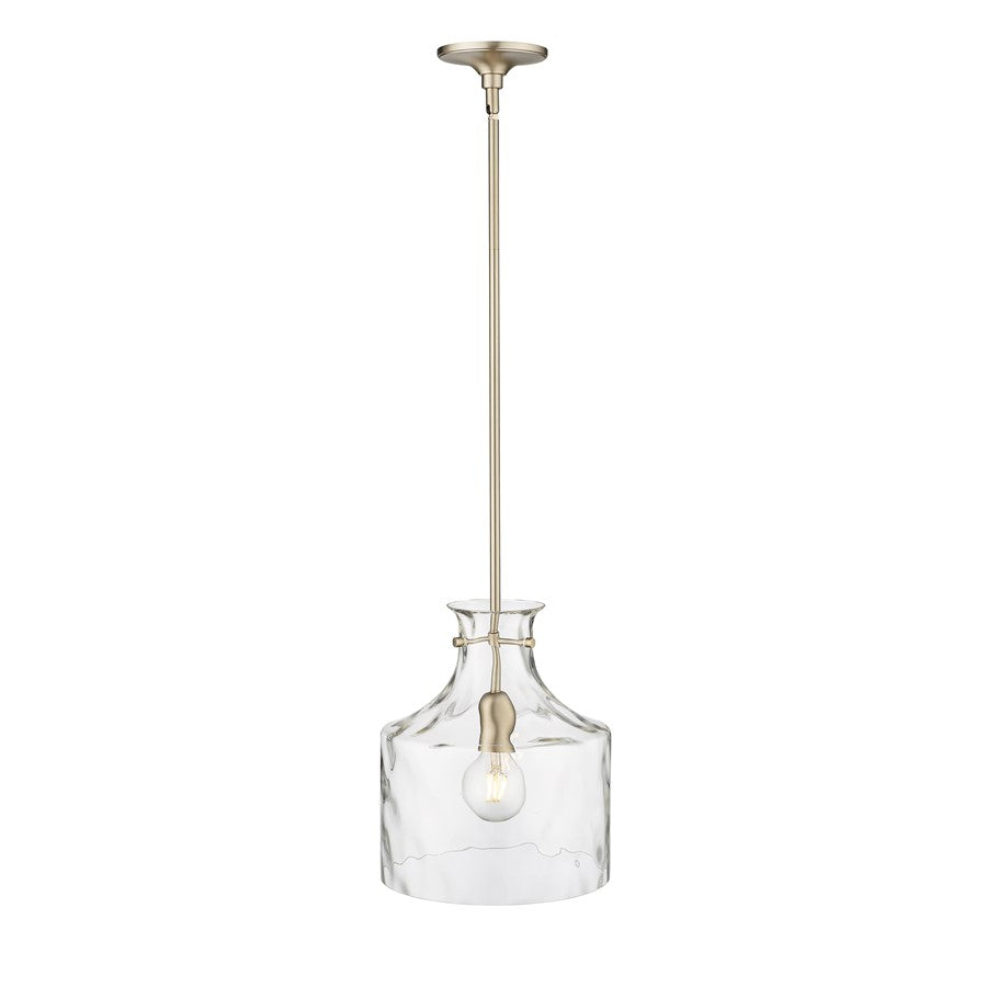 Millennium Lighting Santorini 1Lt Pendant, Modern Gold