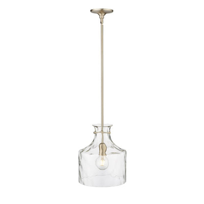 Millennium Lighting Santorini 1Lt Pendant, Modern Gold