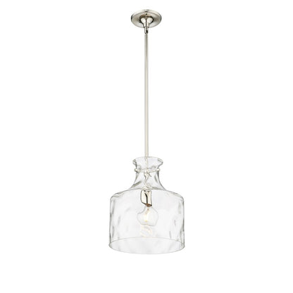 Millennium Lighting Santorini 1Lt Pendant, Polished Nickel