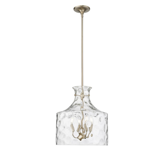 Millennium Lighting Santorini 4Lt Pendant, Modern Gold - 22604-MG