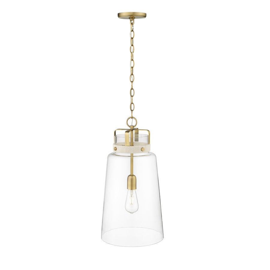 Millennium Lighting Lolla 1Lt Pendant, Vintage Brass