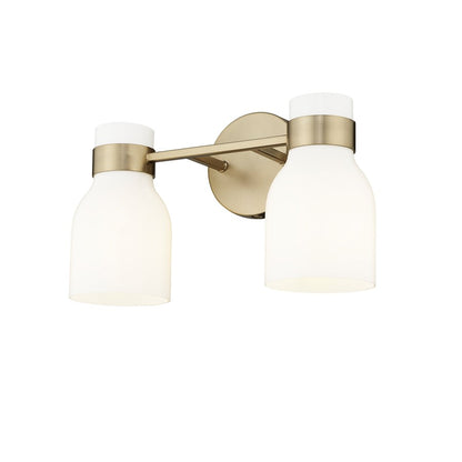 Millennium Lighting Corella 2Lt Vanity, Modern Gold