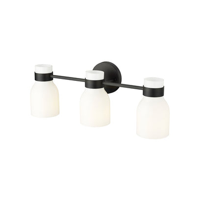 Millennium Lighting Corella 3Lt Vanity, Black