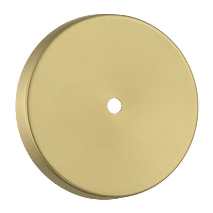 Millennium Lighting Adabella 3Lt Semi Flush Mount, Brass/Clear