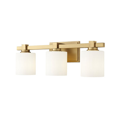 Millennium Lighting 3Lt Vanity, Vintage Brass