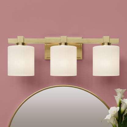 Millennium Lighting 3Lt Vanity, Vintage Brass