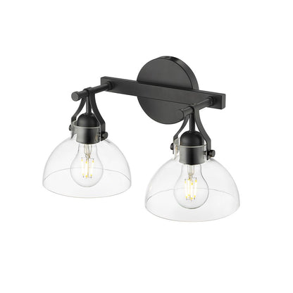 Millennium Lighting 2Lt 15" Vanity, Black