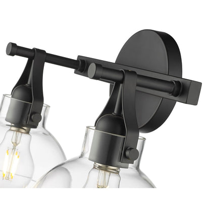 Millennium Lighting 2Lt 15" Vanity, Black
