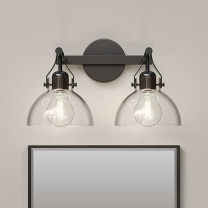 Millennium Lighting 2Lt 15" Vanity, Black