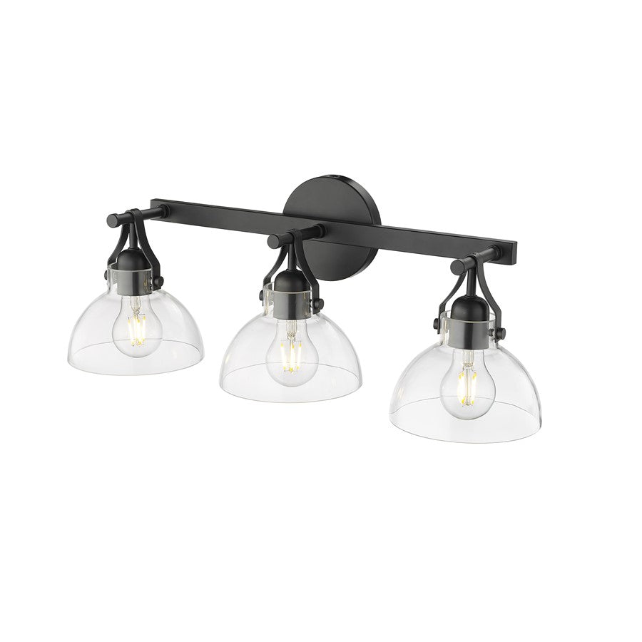 Millennium Lighting 3Lt 23" Vanity, Black