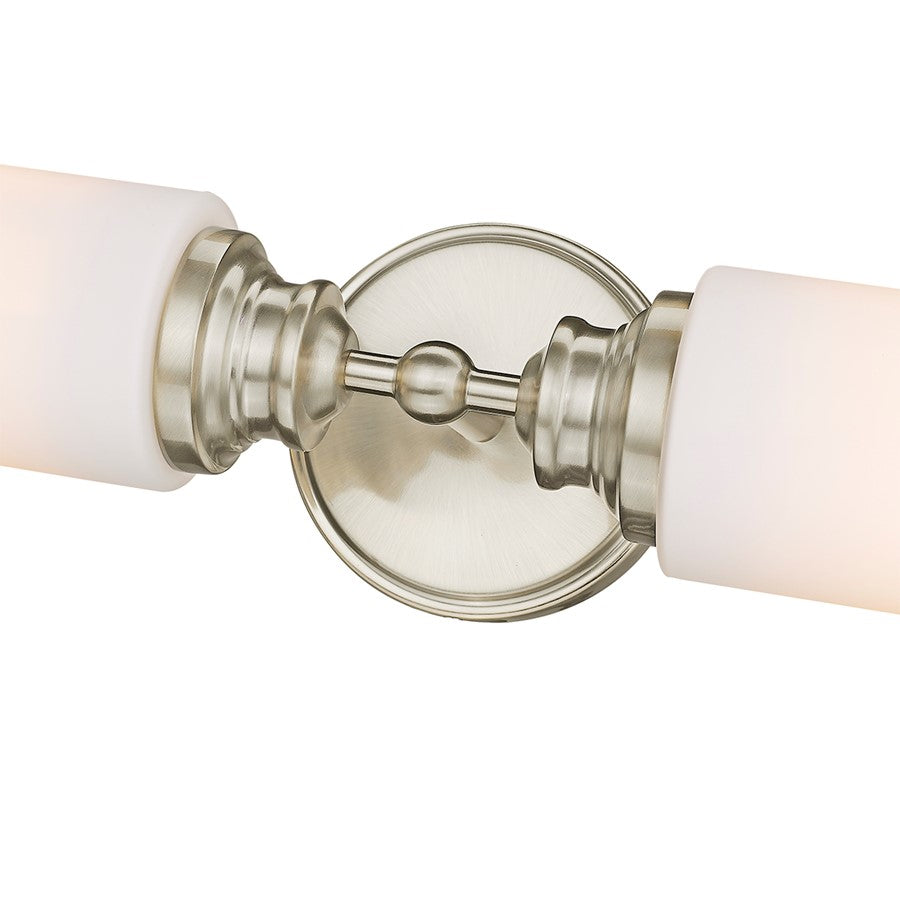 Millennium Lighting 2 Light Wall Sconce, Modern Gold