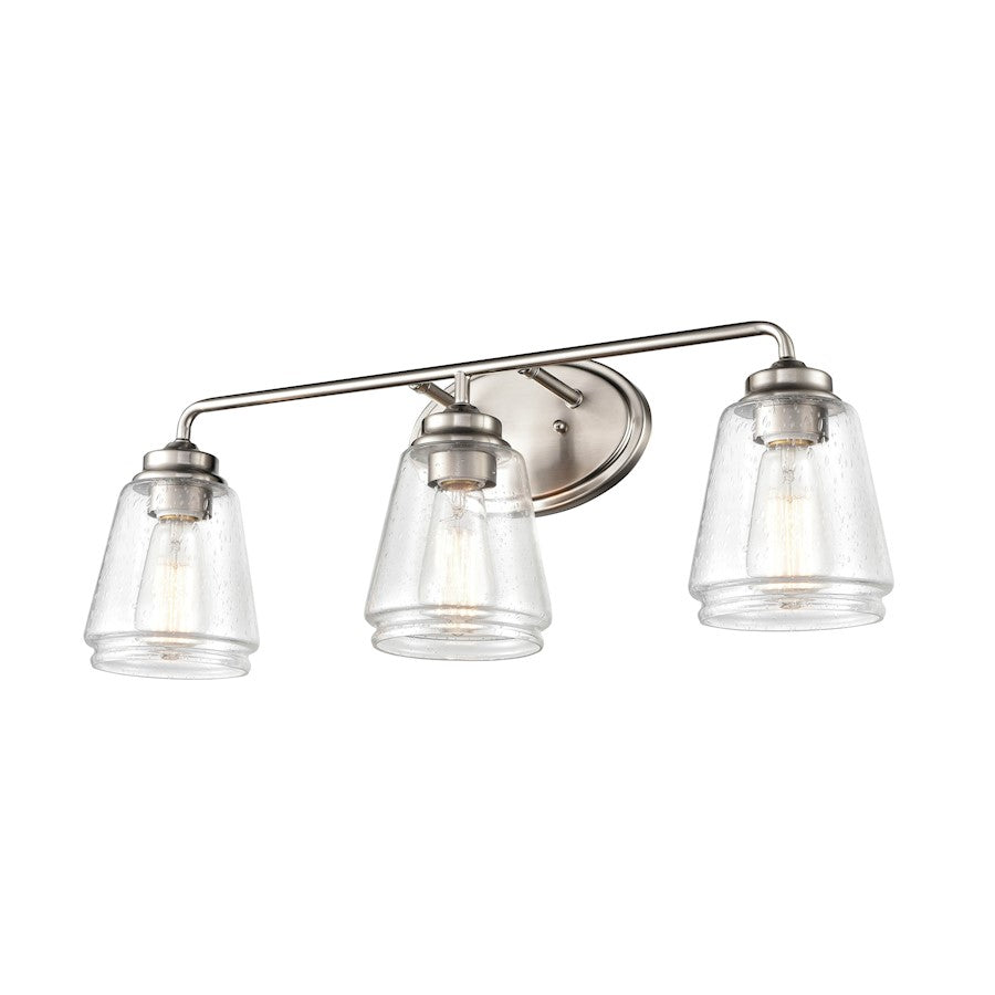 Bathroom Vanity Light, Clear Seeded