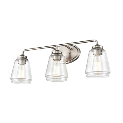 Bathroom Vanity Light, Clear Seeded