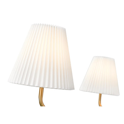 Millennium Lighting Ami 4Lt 40" Chandelier, Vintage Brass/White