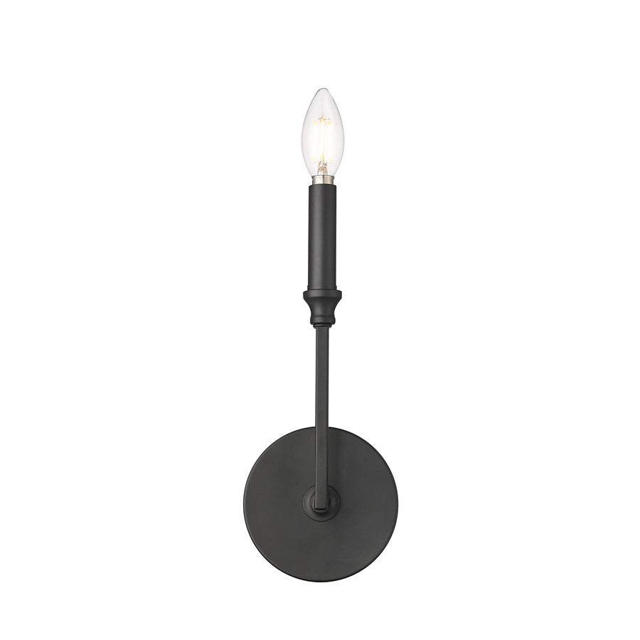 Millennium Lighting Azara 1Lt 12" Wall Sconce, Black