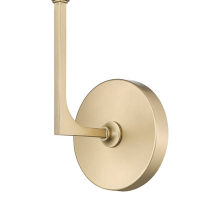 Millennium Lighting Azara 1Lt 12" Wall Sconce, Vintage Brass