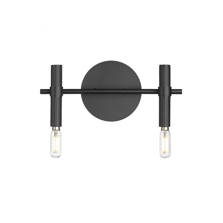Millennium Lighting Skyva 2Lt 6" Vanity, Black