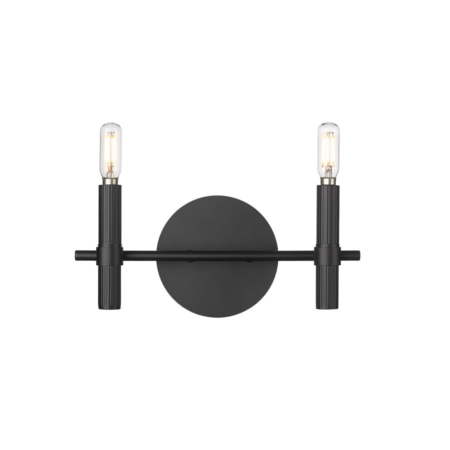 Millennium Lighting Skyva 2Lt 6" Vanity, Black
