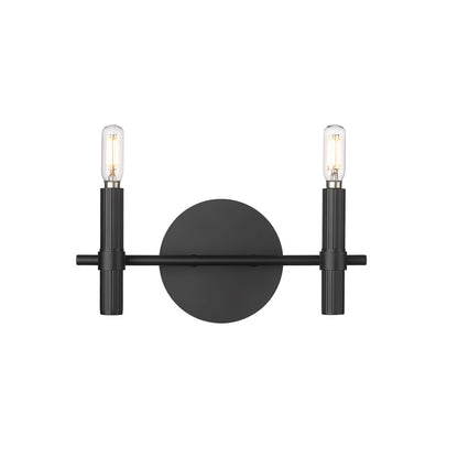 Millennium Lighting Skyva 2Lt 6" Vanity, Black