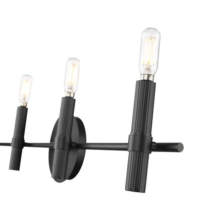 Millennium Lighting Skyva 4Lt 6" Vanity, Black