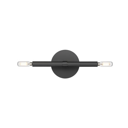 Millennium Lighting Skyva 2Lt 6" Wall Sconce, Black