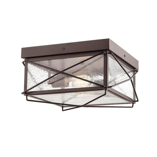 2 Light 7.5" Flushmount
