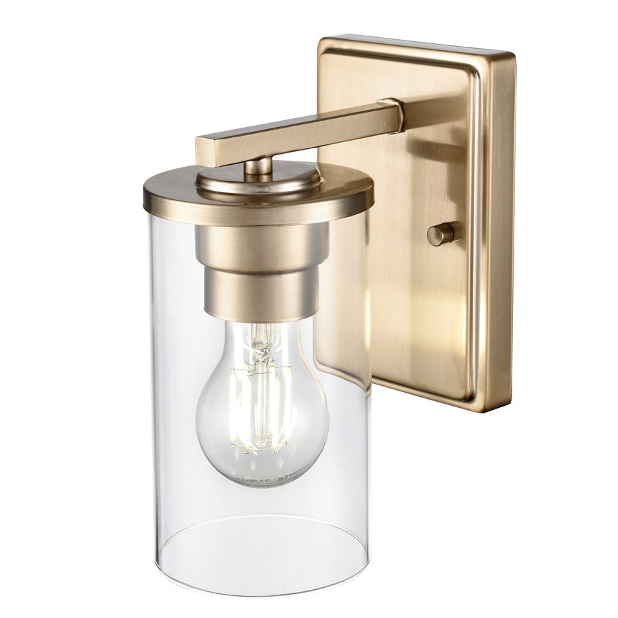 Millennium Lighting Verlana 1Lt 5" Wall Sconce, Modern Gold/Clear - 2701-MG