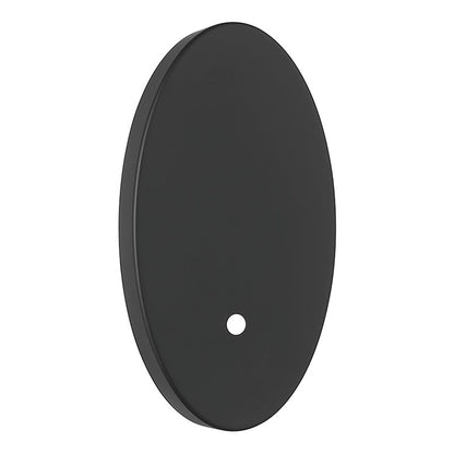 Millennium Solventa 1Lt Wall Sconce, Black/Clear Ribbed & Clear