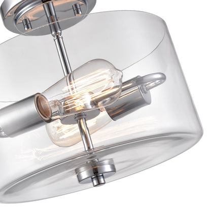 Millennium Lighting Verlana 2 Light Semi-Flush Mount