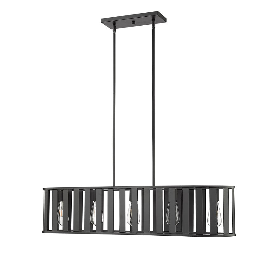 Millennium Lighting Stella 5Lt Chandelier, Black