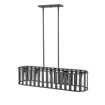 Millennium Lighting Stella 5Lt Chandelier, Black