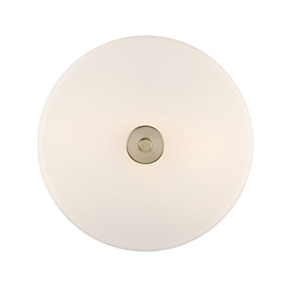 Millennium Verlana 22" 2Lt Semi-Flush Mount, Gold/Etched Opal