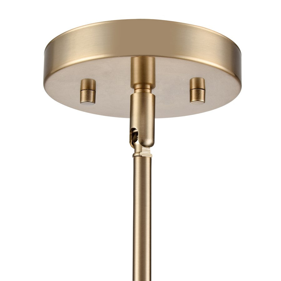Millennium Lighting Verlana 1Lt 5" Pendant, Modern Gold/Clear
