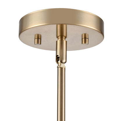 Millennium Lighting Verlana 1Lt 5" Pendant, Modern Gold/Clear