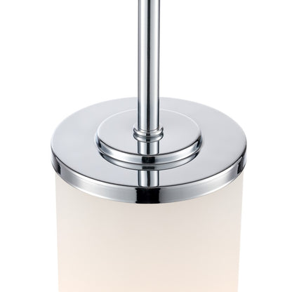 Millennium Lighting Verlana 5" 1Lt Mini Pendant, Chrome/Etched White