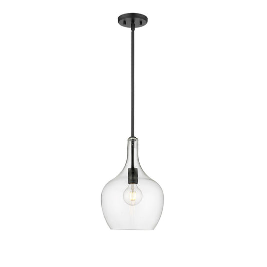 Millennium Lighting Lamara 1Lt 15" Pendant, Black - 28401-MB