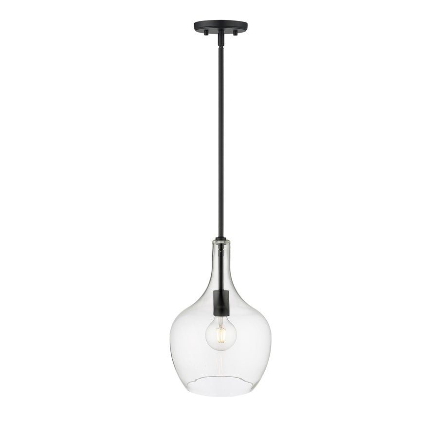 Millennium Lighting Lamara 1Lt 15" Pendant, Black