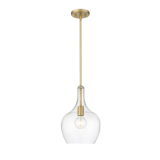 Millennium Lighting Lamara 1Lt 15" Pendant, Vintage Brass - 28401-VB