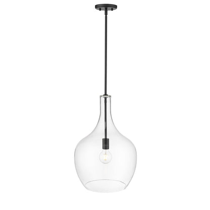 Millennium Lighting Lamara 1Lt 22" Pendant, Black