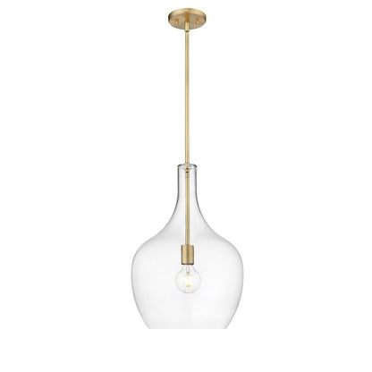 Millennium Lighting Lamara 1Lt 22" Pendant, Vintage Brass - 28501-VB