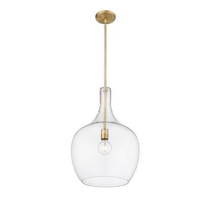 Millennium Lighting Lamara 1Lt 22" Pendant, Vintage Brass