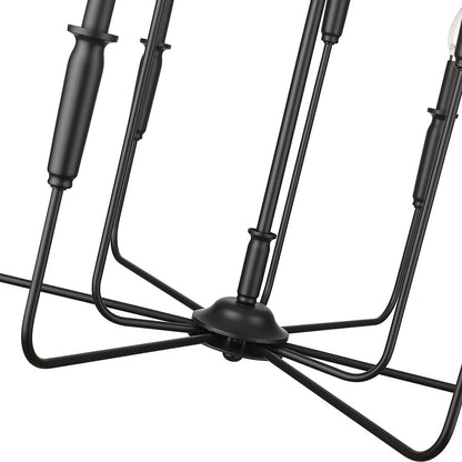 Millennium Lighting Savanne 9Lt Chandelier, Black